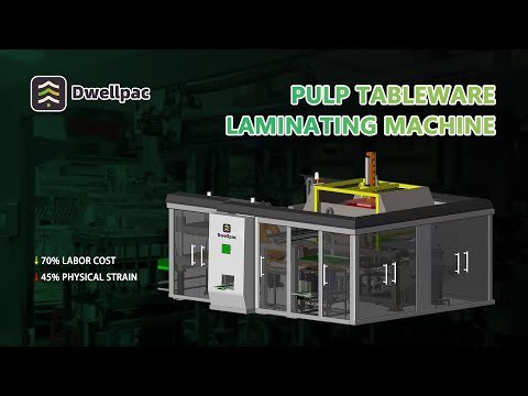 LZFM-ZDQB-110100 Automatic Film Laminating Machine (with Edge Trimming),High-Efficiency Pulp Molding Machines & Custom Molds | DWELLPAC,LZFM-ZDQB-110100 Automatic Film Laminating Machine (with Edge Trimming)