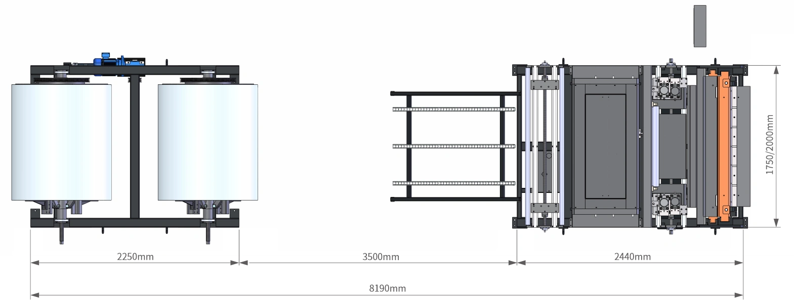 Auto Duct Line 3 production equipment detail