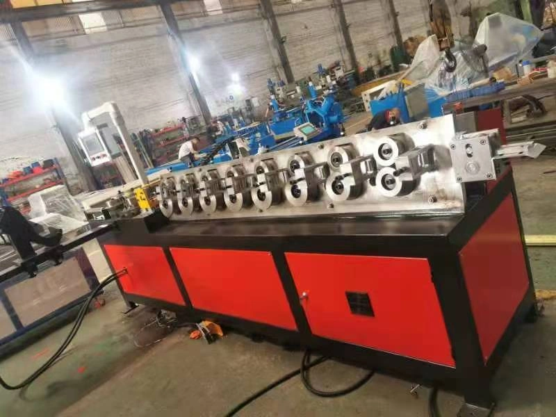 Coorig YFL-40 CNC round flange forming machine for spiral duct flange production