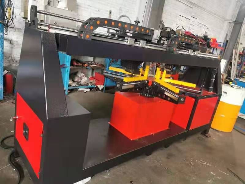 Double-headed CNC Round  Flange Punching Machine