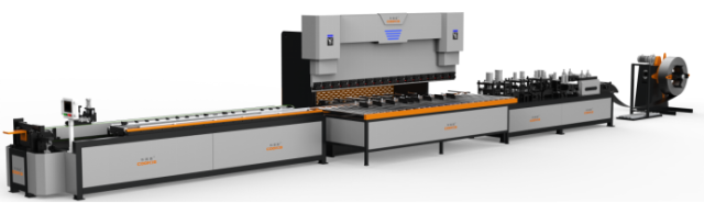Auto Laser Press Brake Damper Line Machine
