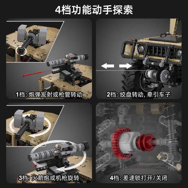 Cada 61036 - HUMVEE(Static Version)