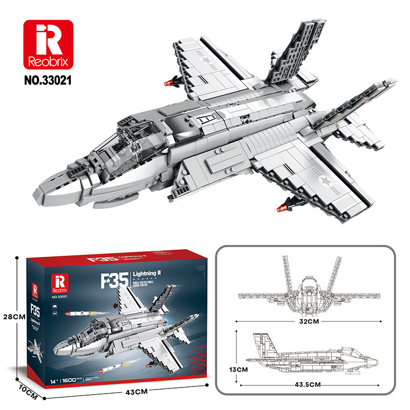 Reobrix 33021 - F-35 Lightning II Fighter