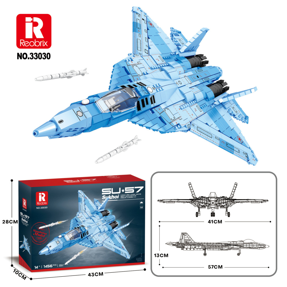 Reobrix 33030 - SU-57 Heavy Fighter Sukhoi