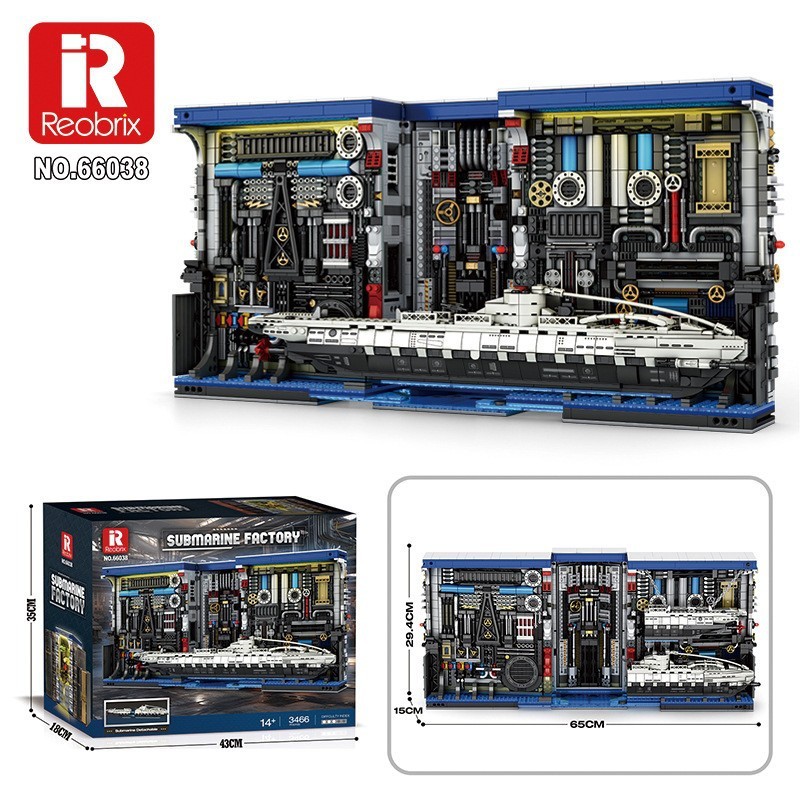 Reobrix 66038 - Submarine Factory