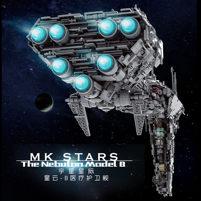 MOULD KING 21001 - Mortesv's UCS Nebulon-B Medical Frigate