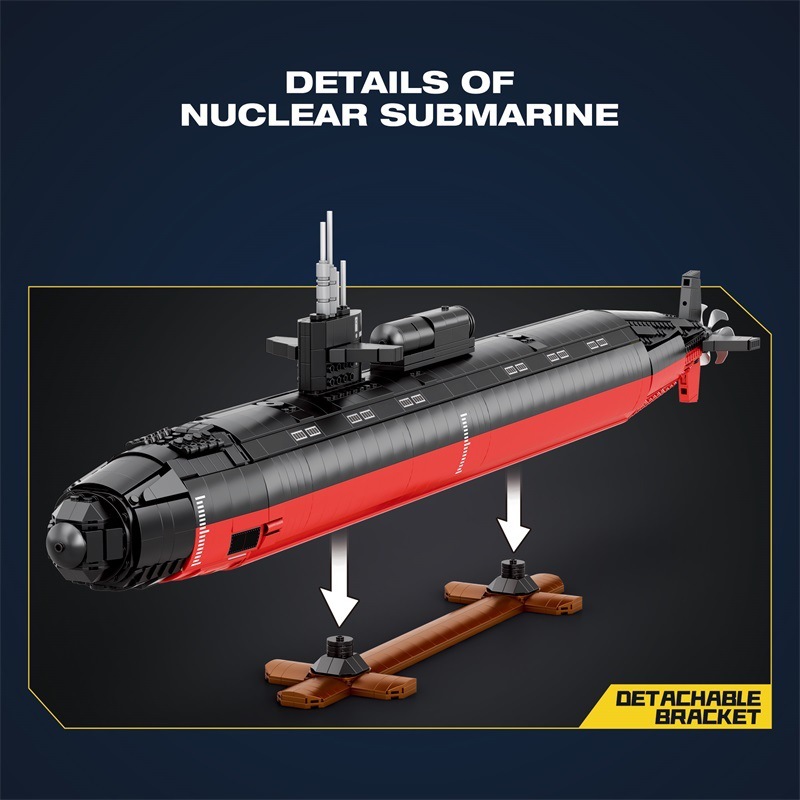 Reobrix 33049 - Los Angeles-class SSN 1:125