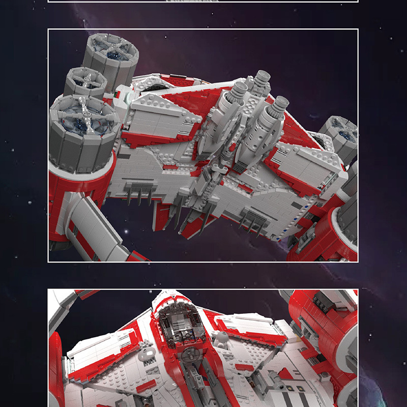 MOULD KING 21047 - Interstellar Ring Fighter