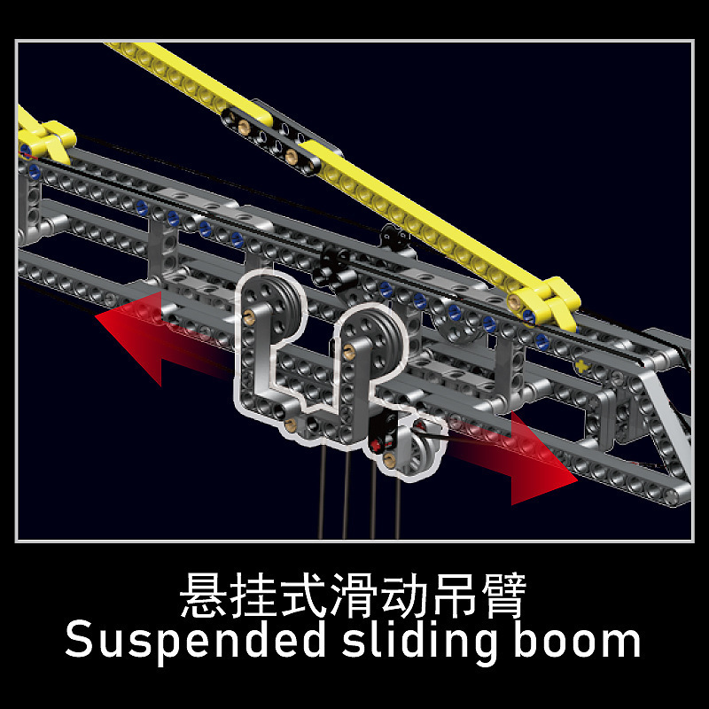 MOULD KING 17004 - Tower Crane