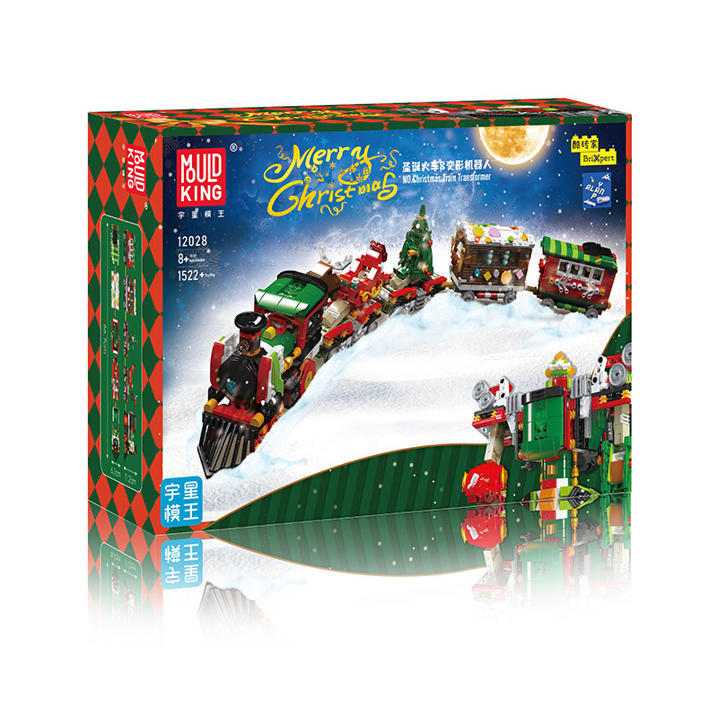 MOULD KING 12028 - Christmas Train Transformer