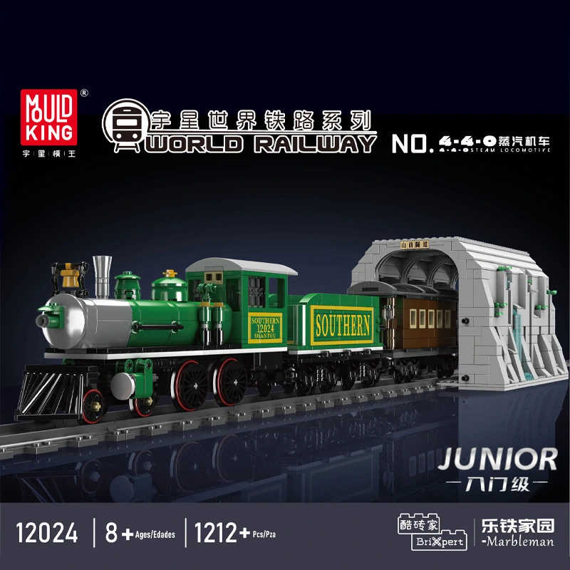 MOULD KING 12024 - 4-4-0 Steam Locomotive