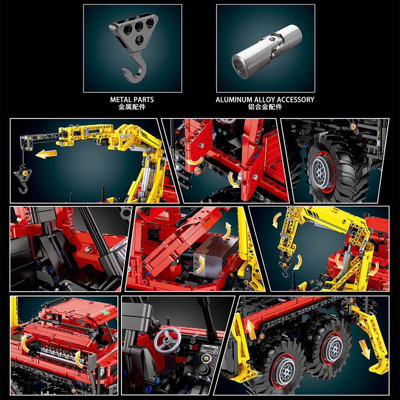 MOULD KING 13146 - Articulated 8×8 Offroad Truck