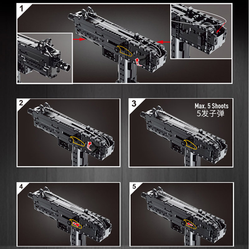 MOULD KING 14012 - Mac 10