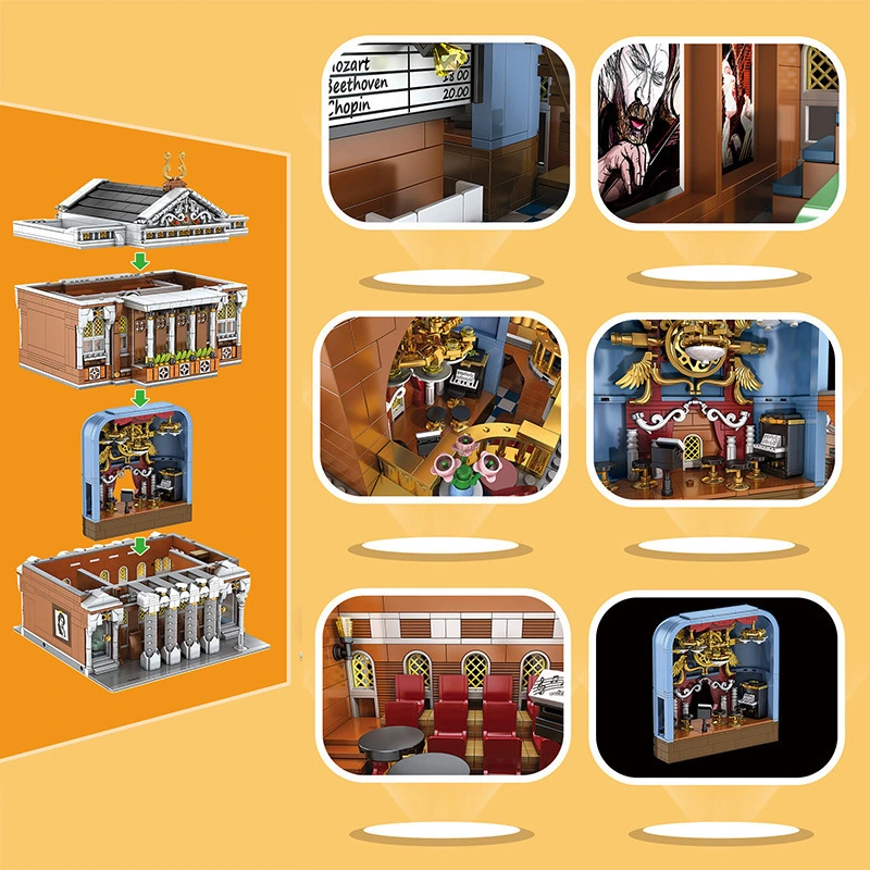 MOULD KING 16032 - Concert Hall