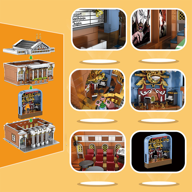 MOULD KING 16032 - Concert Hall