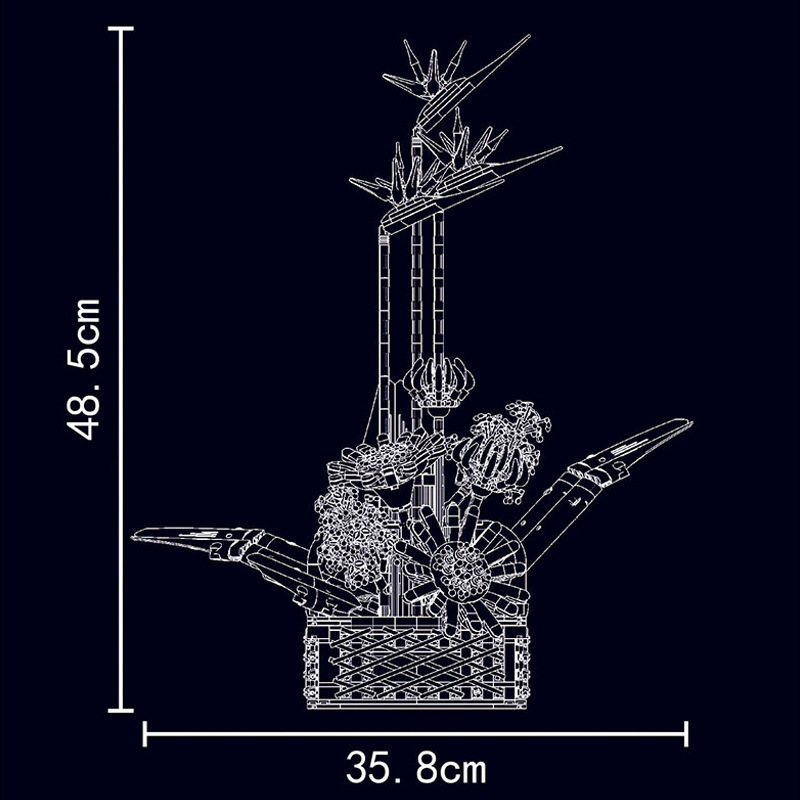 MOULD KING 10024 - Birds Of Paradise