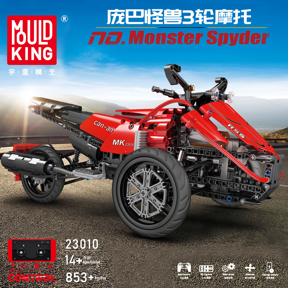MOULD KING 23010 - Monster Spyder