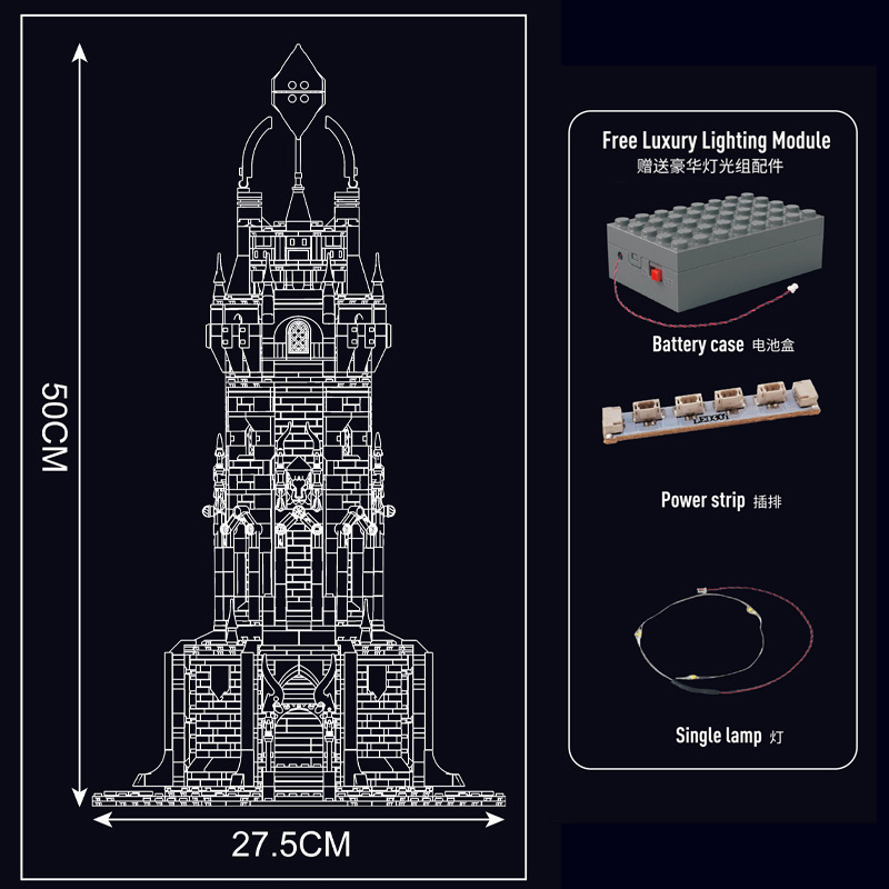 MOULD KING 16055 - Central Lighthouse