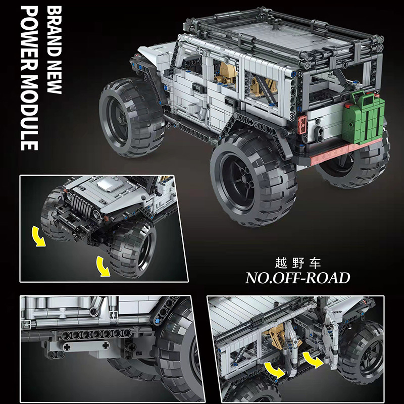 MOULD KING 15009 - Jeep Wrangler