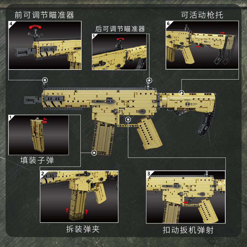 MOULD KING 14015 - ScarRifle