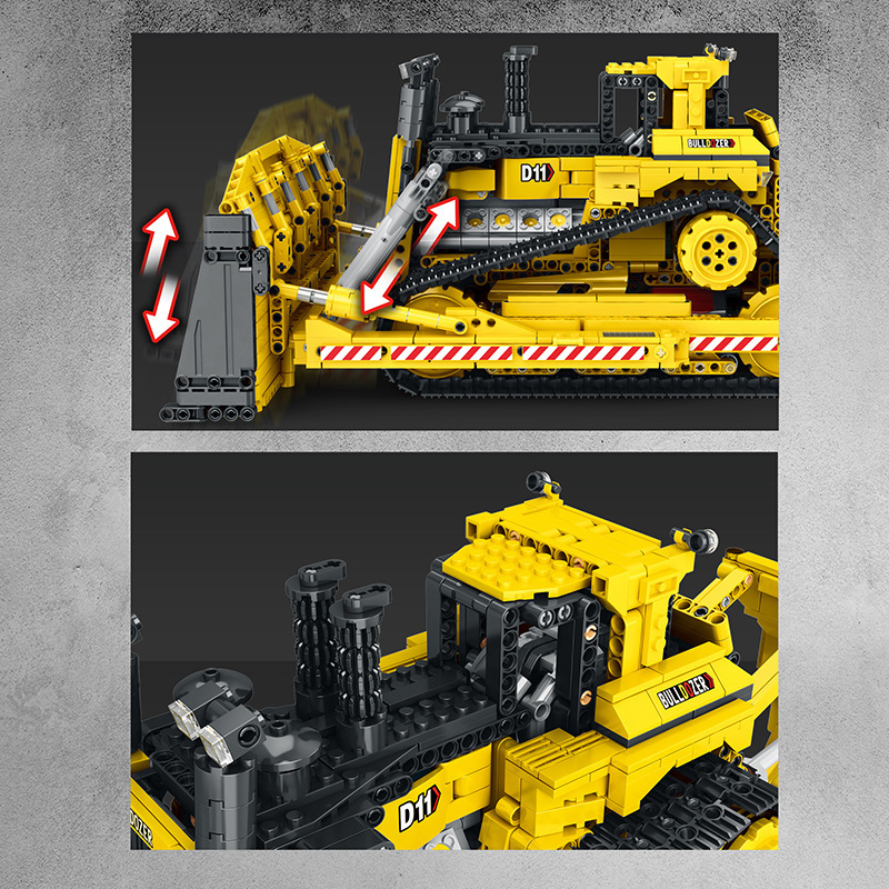 Reobrix 22001 - Mechanical D11 Bulldozer