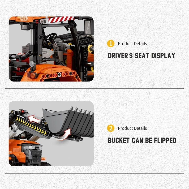 Reobrix 22024 - Loading Tractor