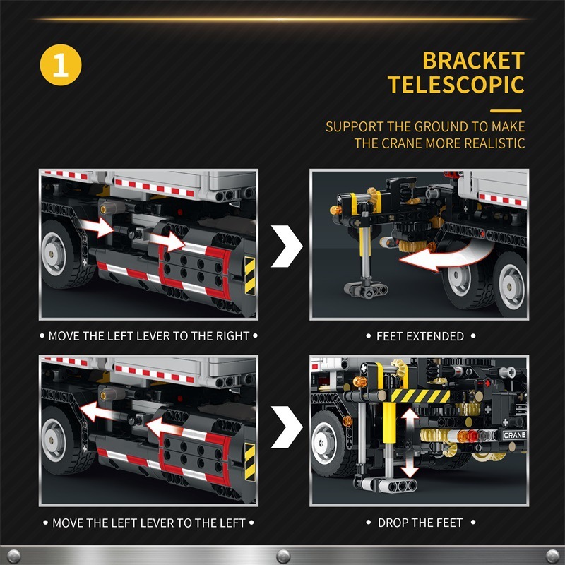 Reobrix 22011 - Mechanical Crane Truck