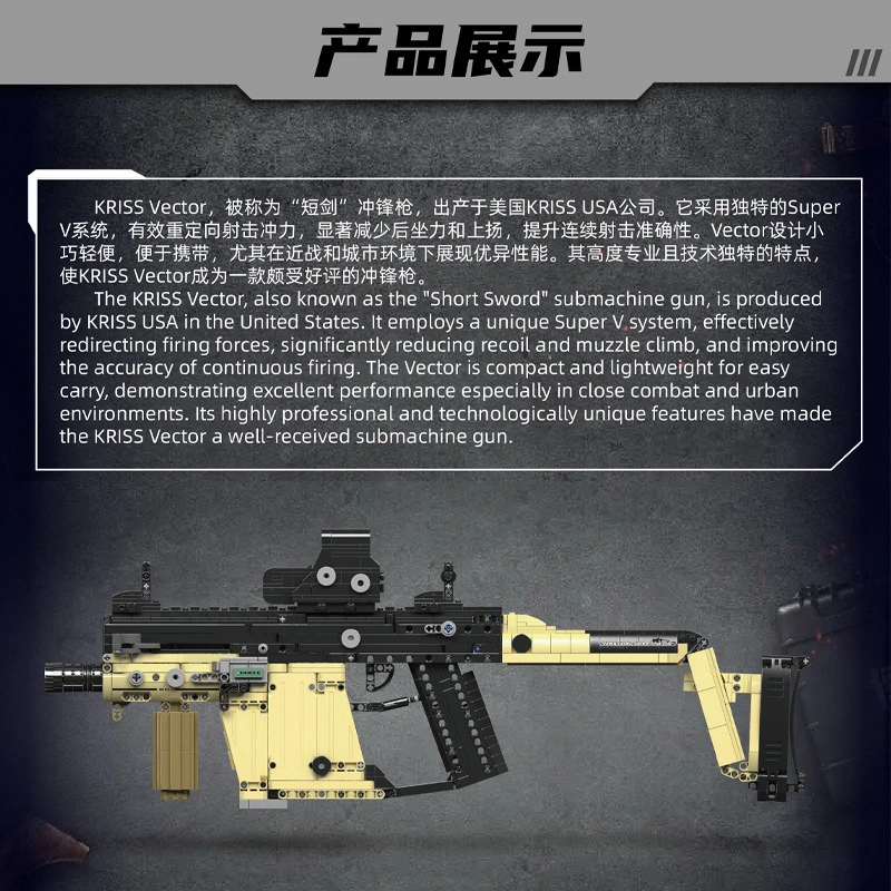 MOULD KING 14031 - KRISS Vector