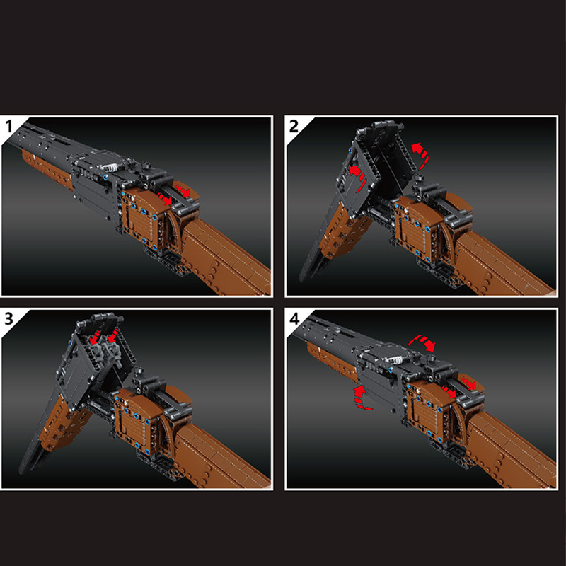 MOULD KING 14016 - Double-barreled Shotgun