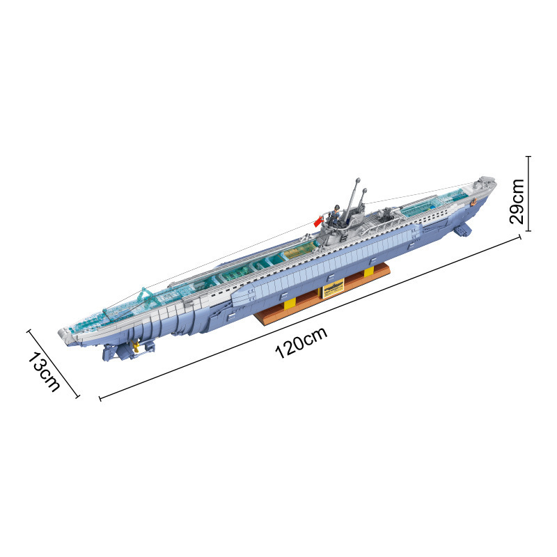 Panlos 628011 - U-552 Submarine