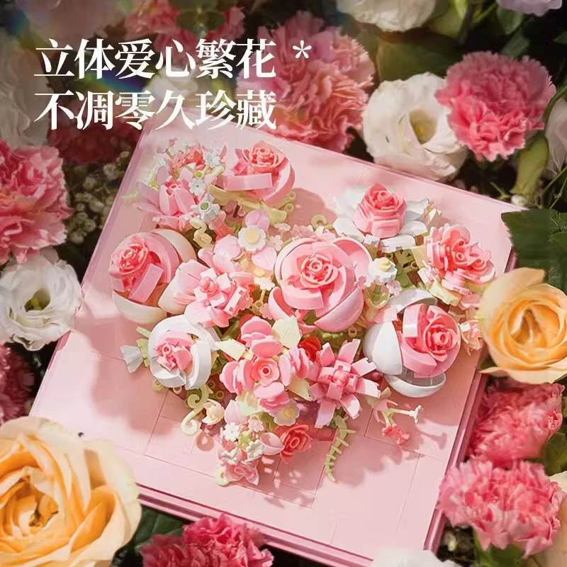 Wekki 517209 - Heart of Flower(With Box)