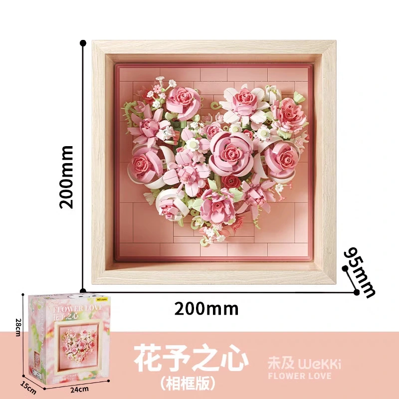 Wekki 517209 - Heart of Flower(With Box)