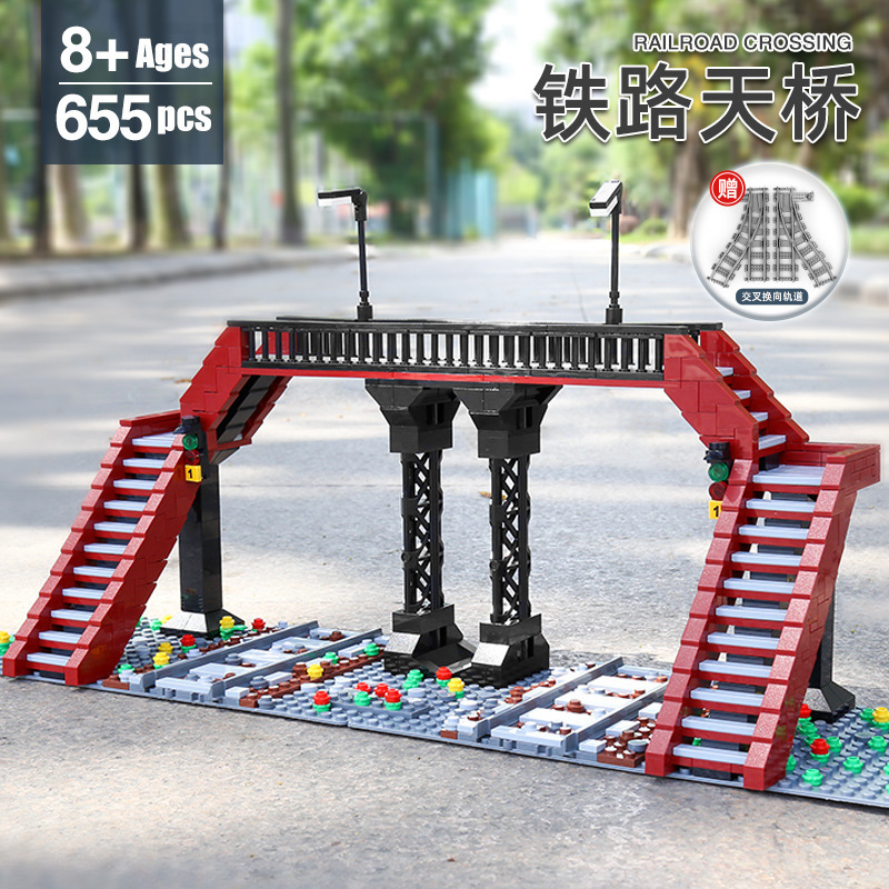 MOULD KING 12008 - Railroad Crossing
