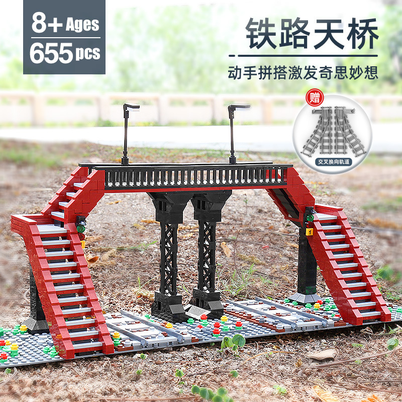 MOULD KING 12008 - Railroad Crossing