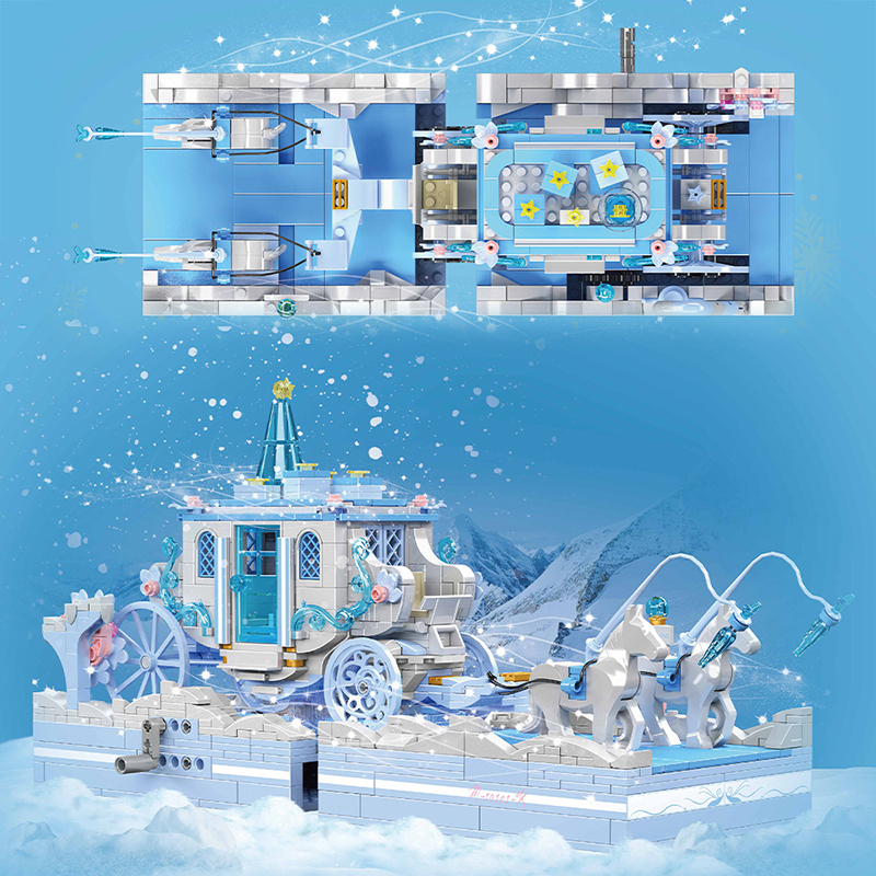 MOULD KING 10161 - Snow White Carriage