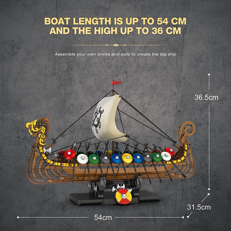 Reobrix 66101 - Viking longshi