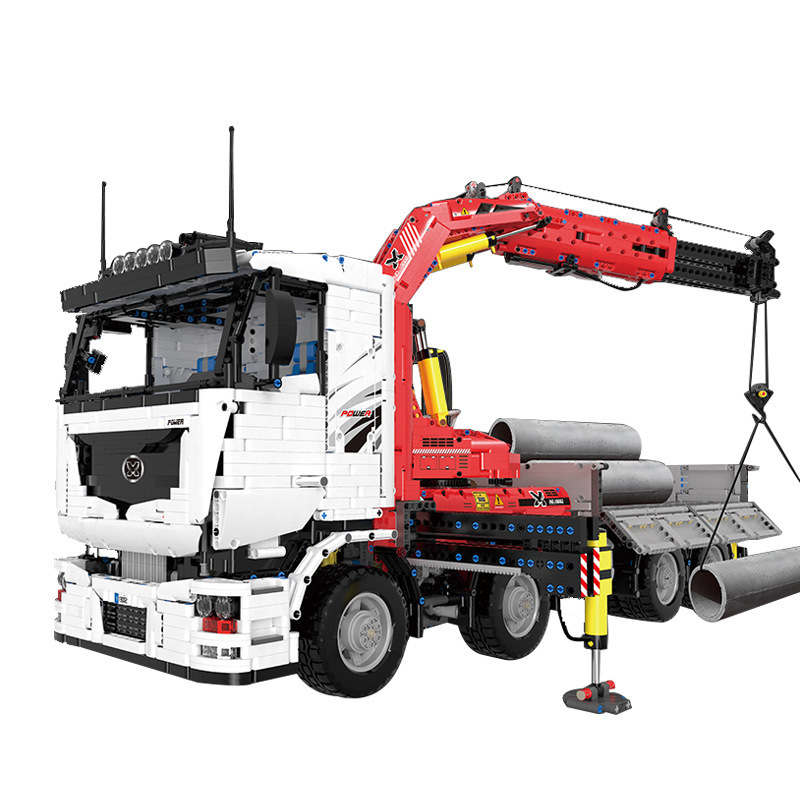 MOULD KING 19002 - Pneumatic Crane Truck