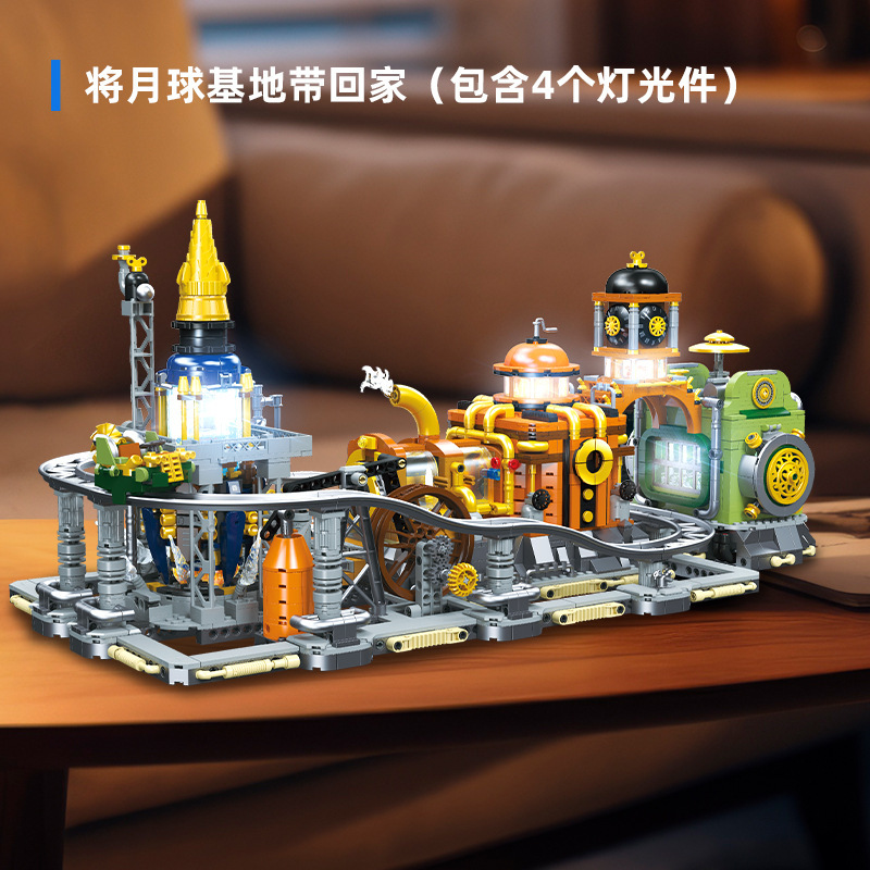 Jiestar JJ9114 – Steampunk: Lunar Base