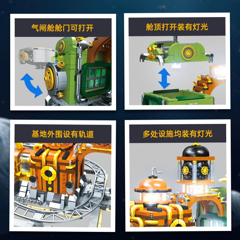Jiestar JJ9114 – Steampunk: Lunar Base