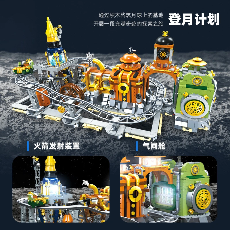 Jiestar JJ9114 – Steampunk: Lunar Base