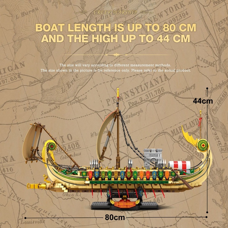 Reobrix 66102 - Greek Warship