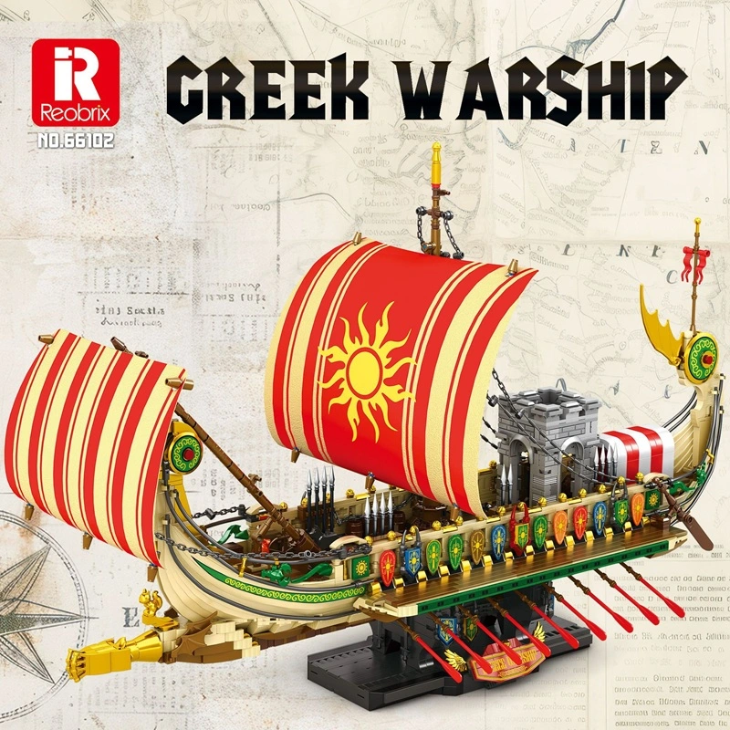 Reobrix 66102 - Greek Warship