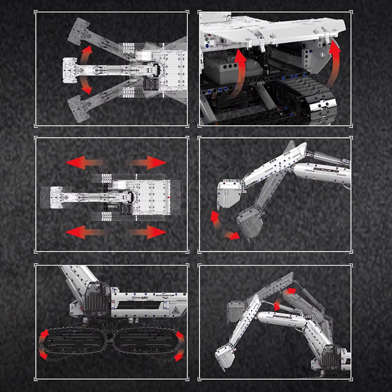 MOULD KING 17079 - Sci Fi Excavator