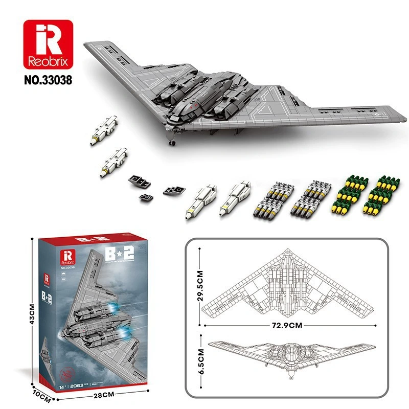 Reobrix 33038 - B2 bomber