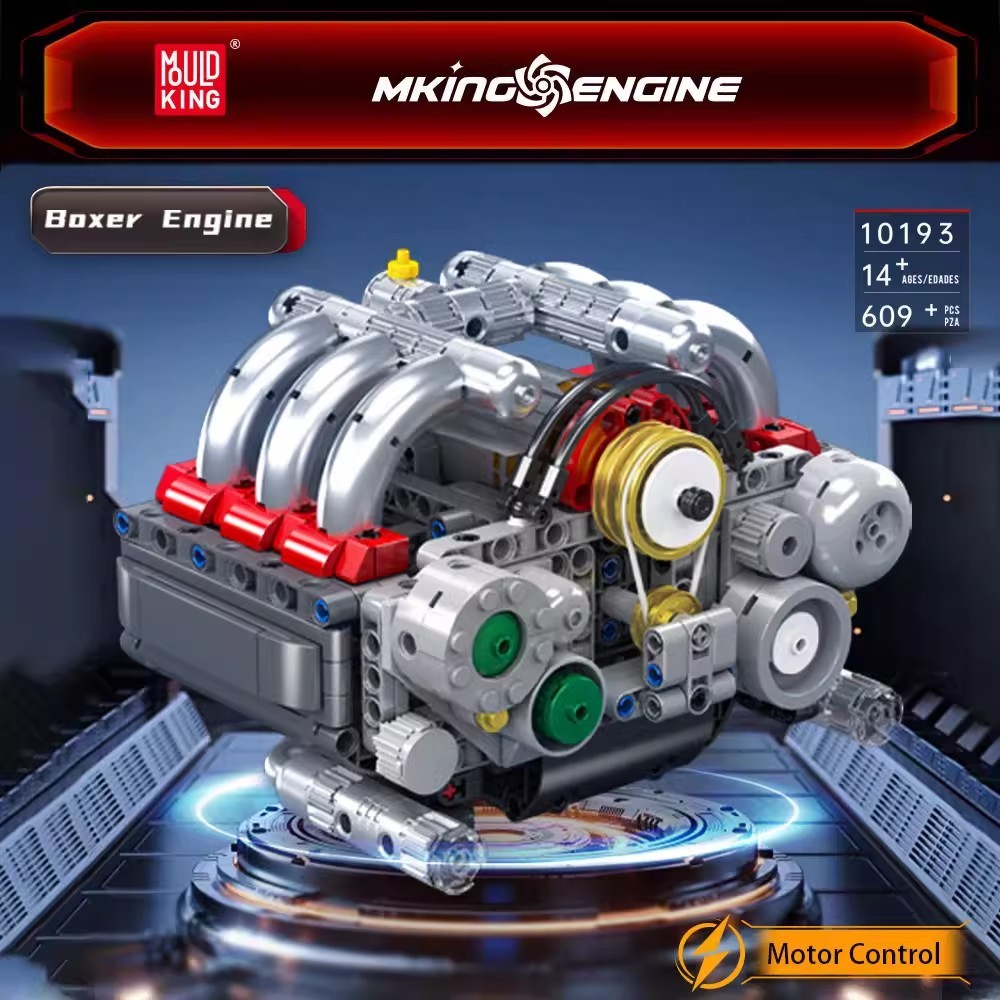 MOULD KING 10193 – Boxer Engine
