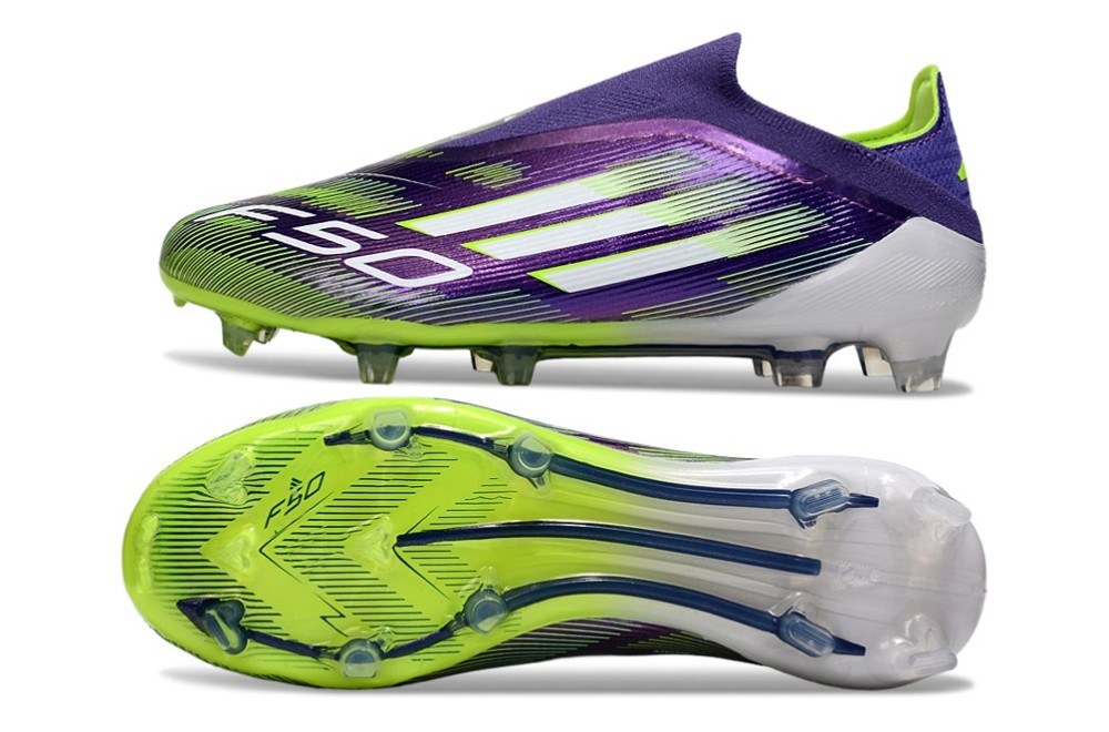 Adidas F50 Elite FG - Laceless Waterproof Knit Football Boots (39-45)