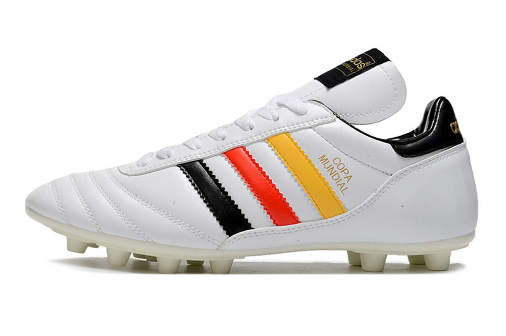 Adidas Copa Mundial FG Football Boots - Black/White, Made in Germany (Sizes 39-45)