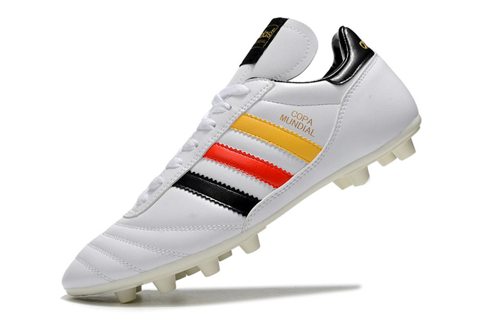 Adidas Copa Mundial FG Football Boots - Black/White, Made in Germany (Sizes 39-45)