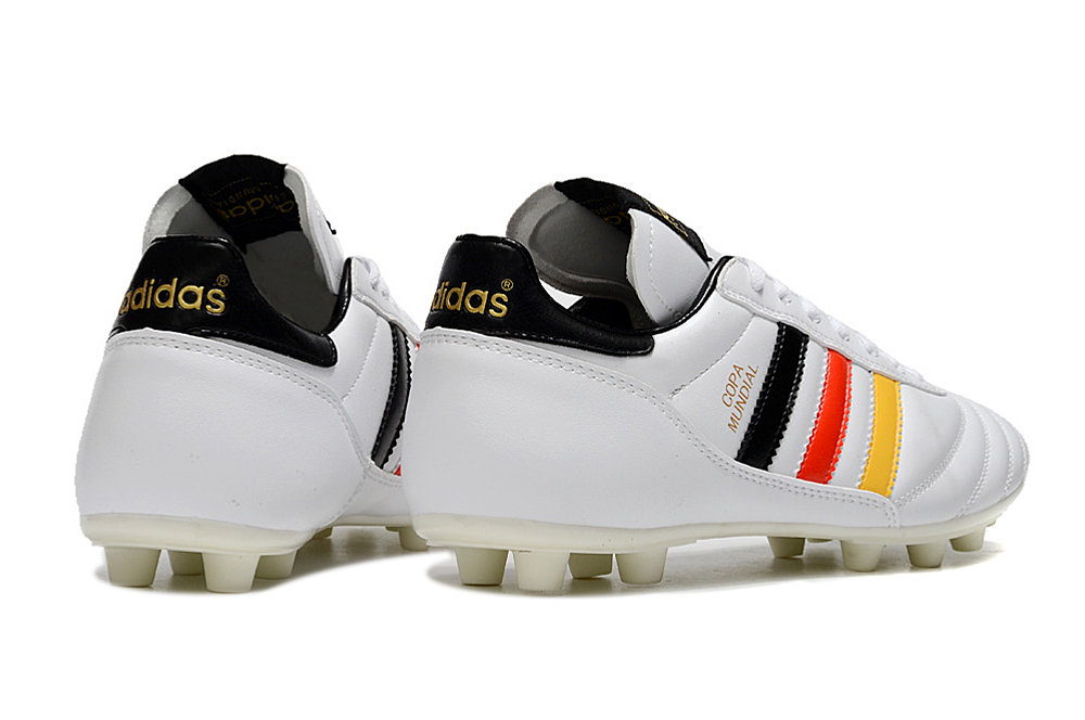 Adidas Copa Mundial FG Football Boots - Black/White, Made in Germany (Sizes 39-45)