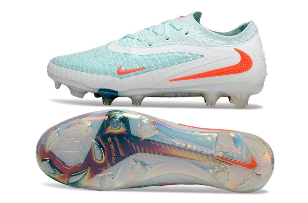 Nike Phantom GX Elite FG - Gold Double-Layer Waterproof Knit Football Boots (Sizes 39-45)
